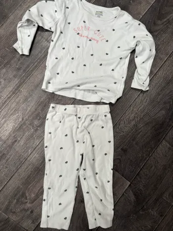 Pyjama fille 36 mois cœur
