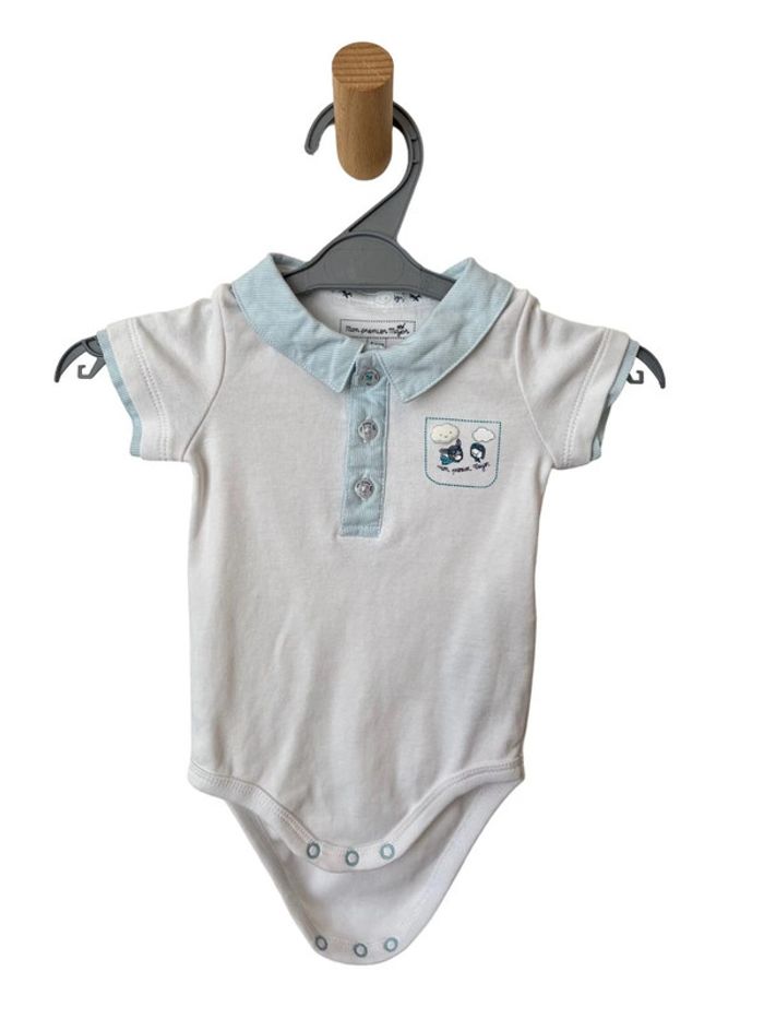 Body manches courtes avec col polo - Sergent Major 3 mois (59cm)