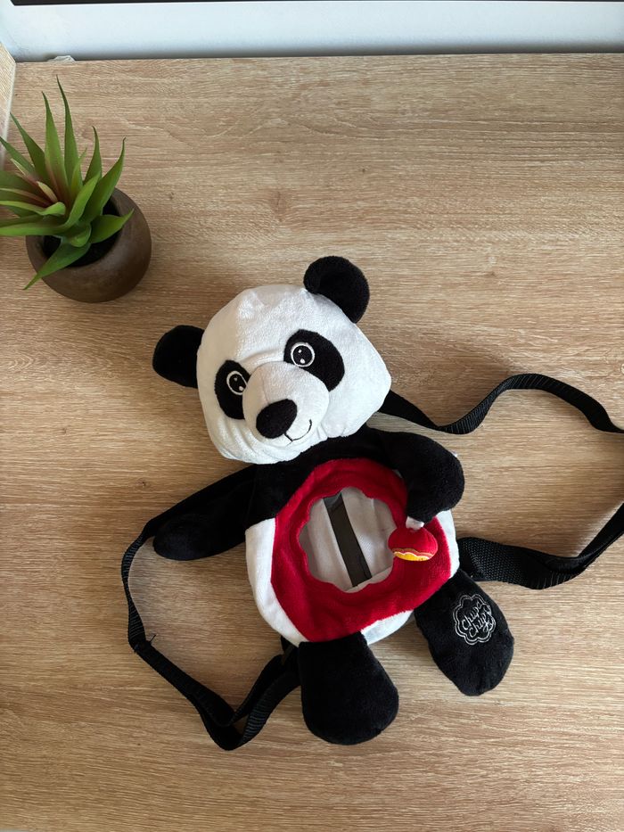 Sac à dos peluche panda chupa chup’s