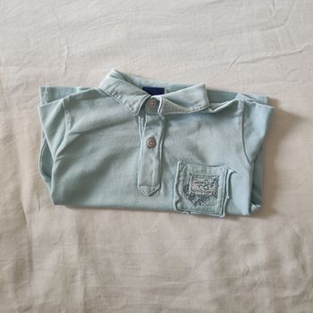 Polo bébé bleu Sergent Major 9 mois