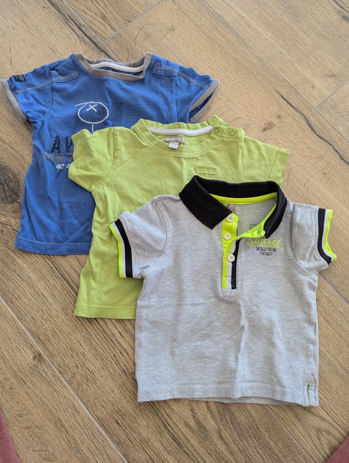 Lot de t-shirt été