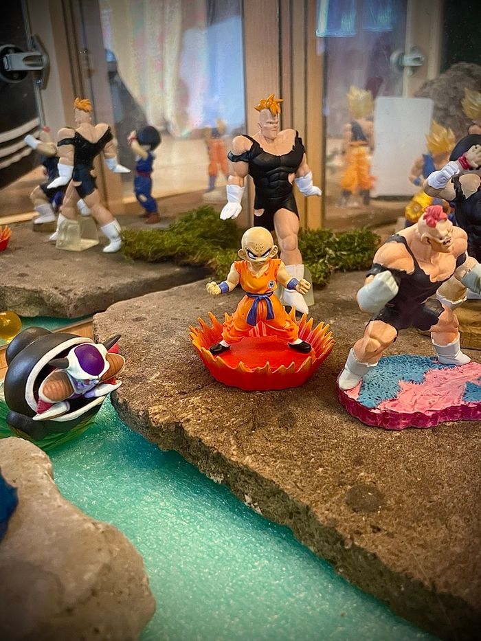 Figurine dragon ball gashapon hg Krilin - photo numéro 2