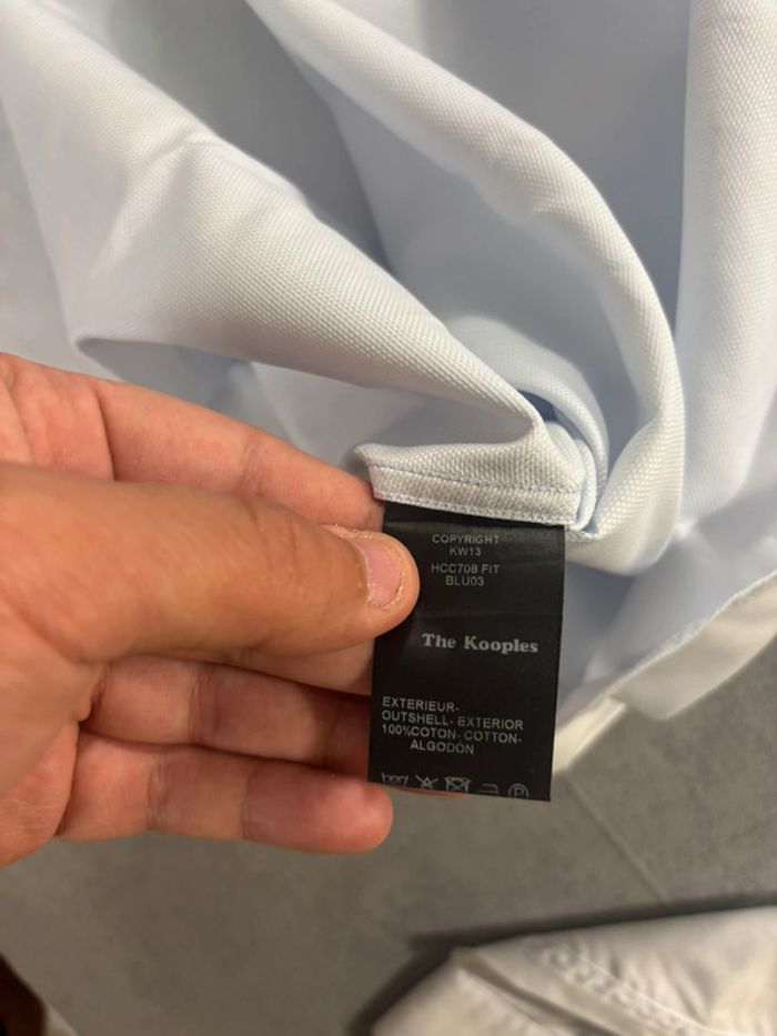 Chemise Blanche The Kooples Taille M - photo numéro 7