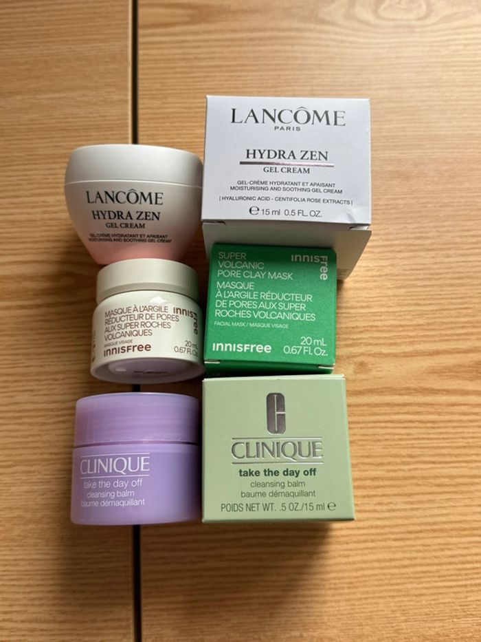 Lancôme innisfree clinique