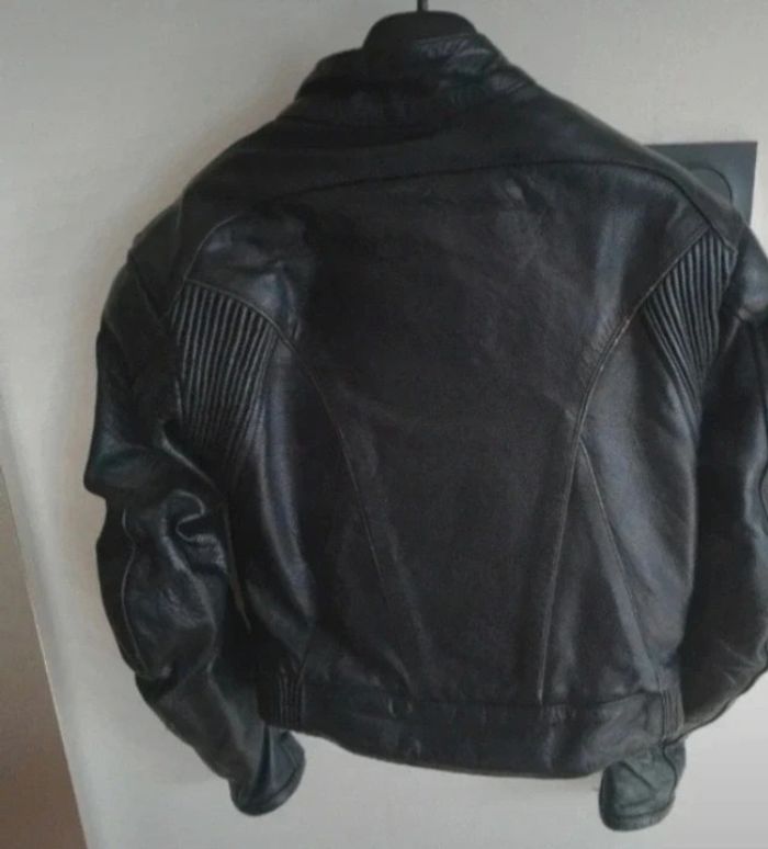 Blouson cuir moto - photo numéro 2