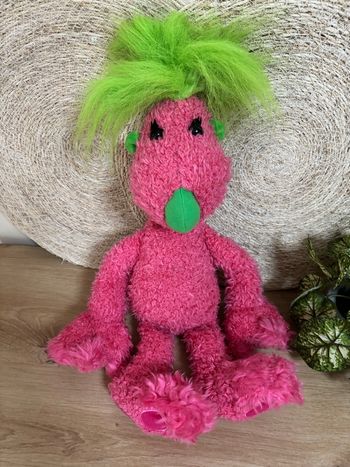 Vintage peluche parlante the hoobs tula rose Tomy 2001