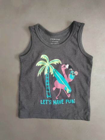 Débardeur flamant rose