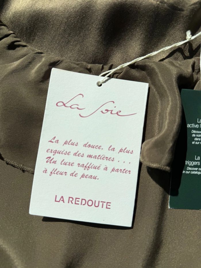 Superbe robe neuve chic en soie Et vous collab la redoute 🌸 42 XL - photo numéro 10
