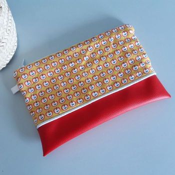 Pochette plate fait main