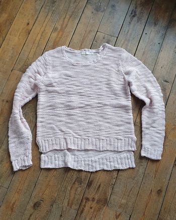 Pull Rose pâle Gémo 14 ans ou S