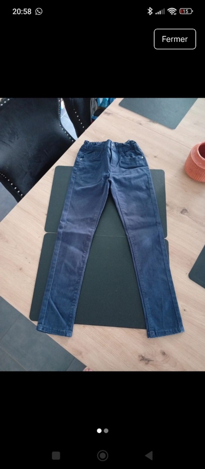 Pantalon skinny garçon