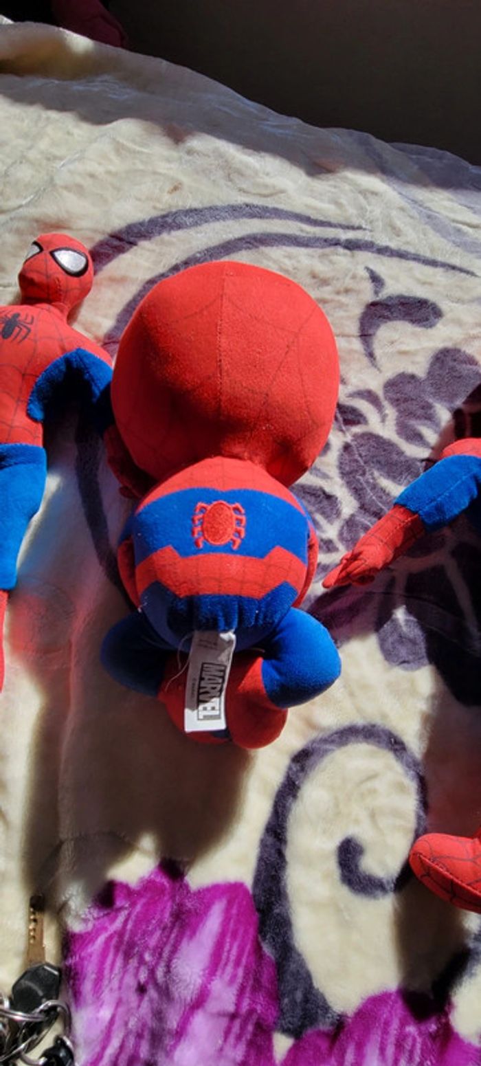 Lot Peluche Spider Man - photo numéro 7