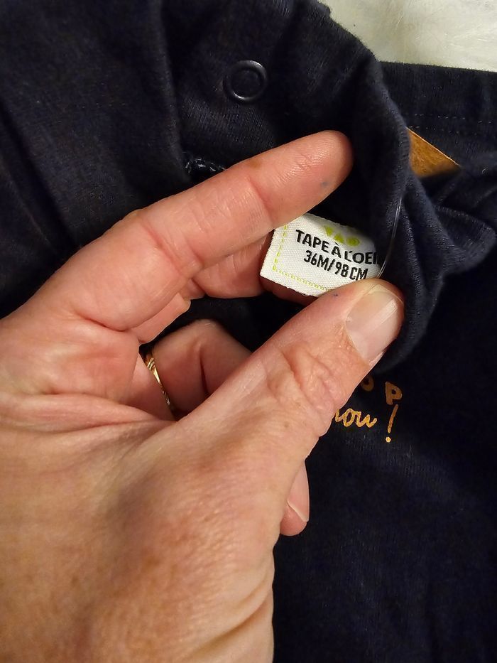 Neufs (non portés )🏷 🤎😍🤩👍 superbe ensemble 36mois sous pull et jeans slim (94/98cm) garçon🤎😍🤩👍 - photo numéro 7