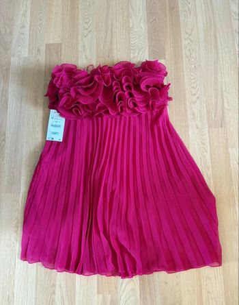 Robe rose courte 