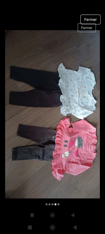 Ensemble tunique legging x2