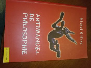 Livre Antimanuel de philosophie de M Onfray