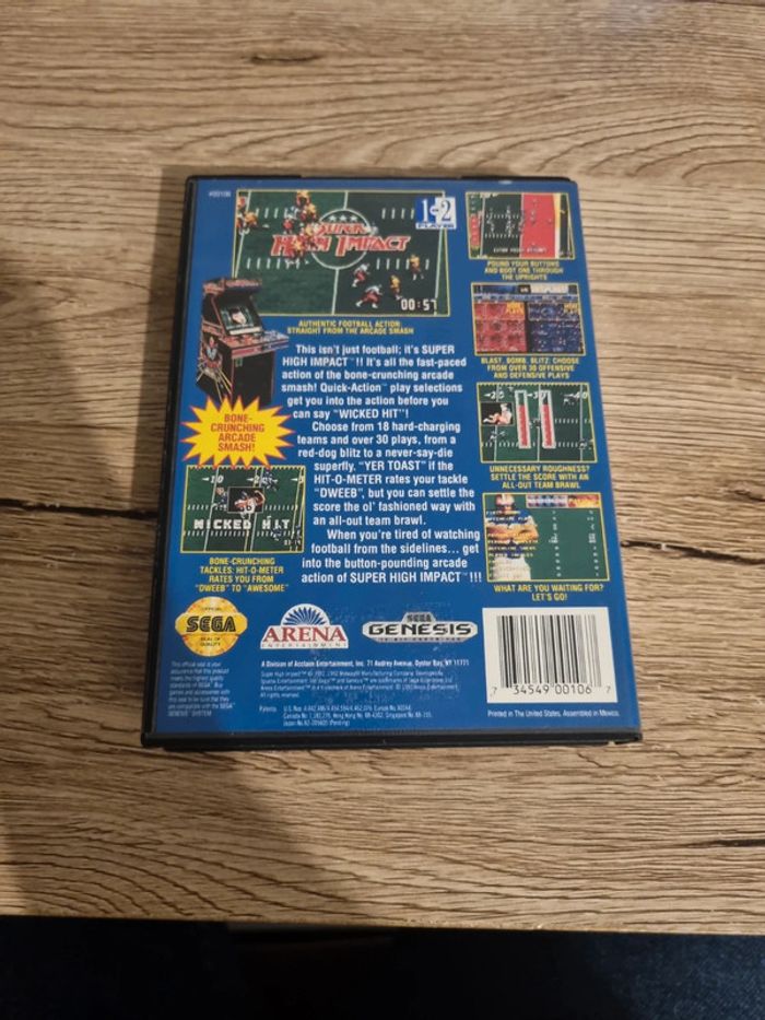 super high impact sega Genesis - photo numéro 5