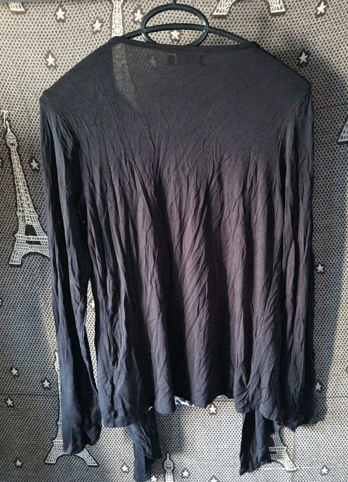 T-shirt imprimé avec gilet intégré 16ans - photo numéro 4