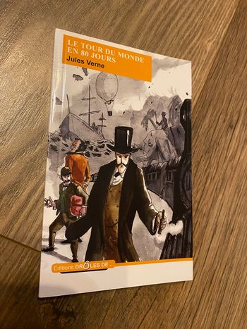 Livre Le tour du monde en 80 jours de Jules vernes