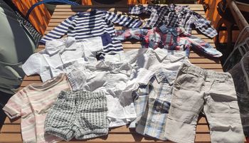 Lot de vêtements bébé, multimarques 
