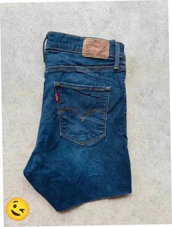 Short Levi's 310 W26 FR36 Bleu Femme Women #SHO108