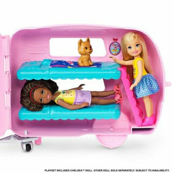 BARBIE SHELSEA SA VOITURE SA CARAVANE ET ACCESSOIRES - photo numéro 7