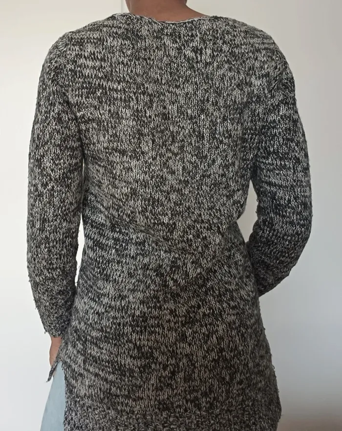 Pull chaud gris/noir Jennyfer T.S - photo numéro 4