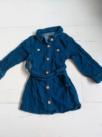 Robe chemise kiabi Taille 24 mois