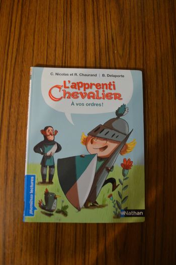 Livre L'apprenti chevalier Premières lectures Niveau facile