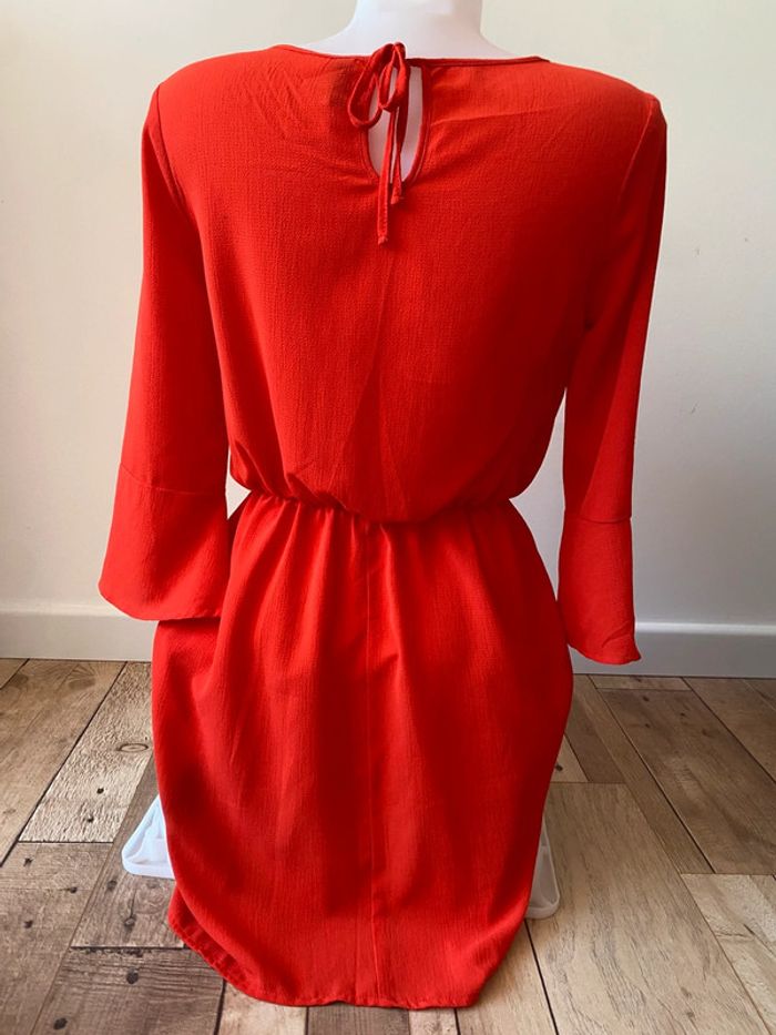 Robe courte corail - photo numéro 3