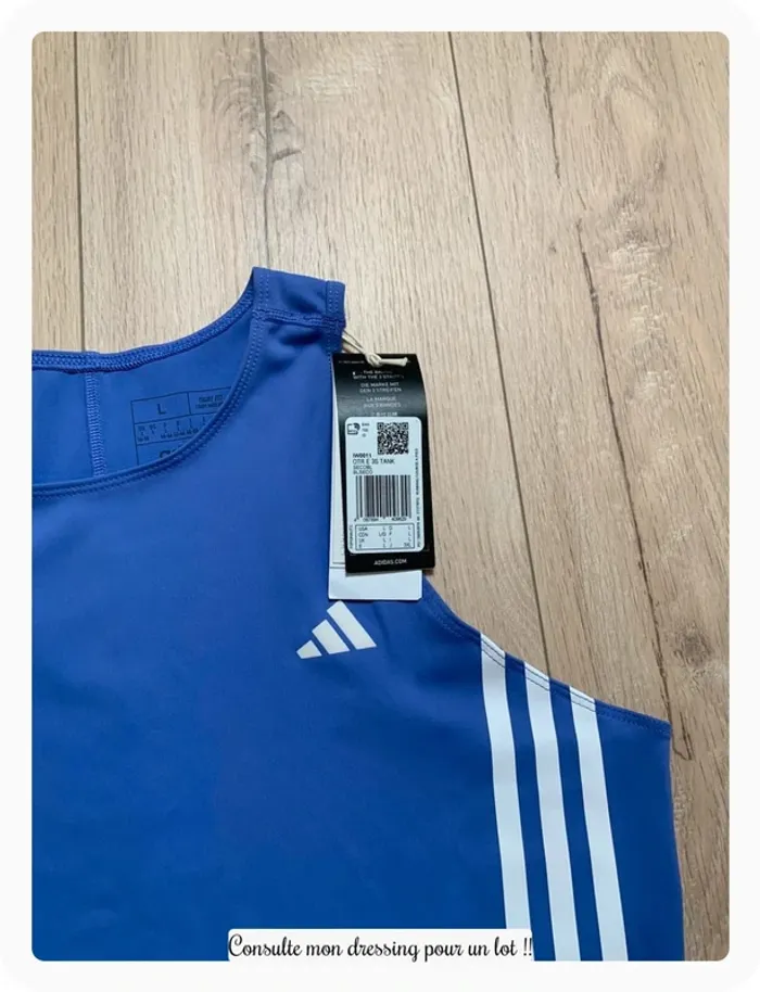 Brassière crop top adidas own the run - photo numéro 2