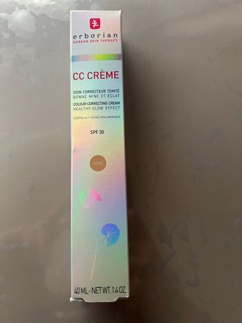 Cc crème doré neuf erborian 