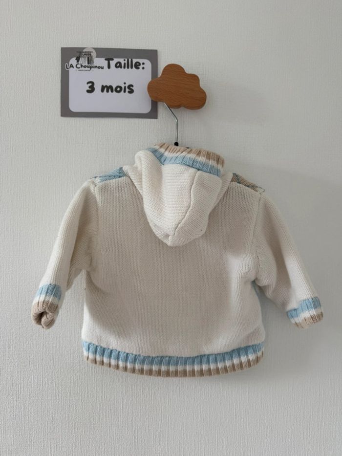 Gilet - taille 3 mois 🌼 - photo numéro 3