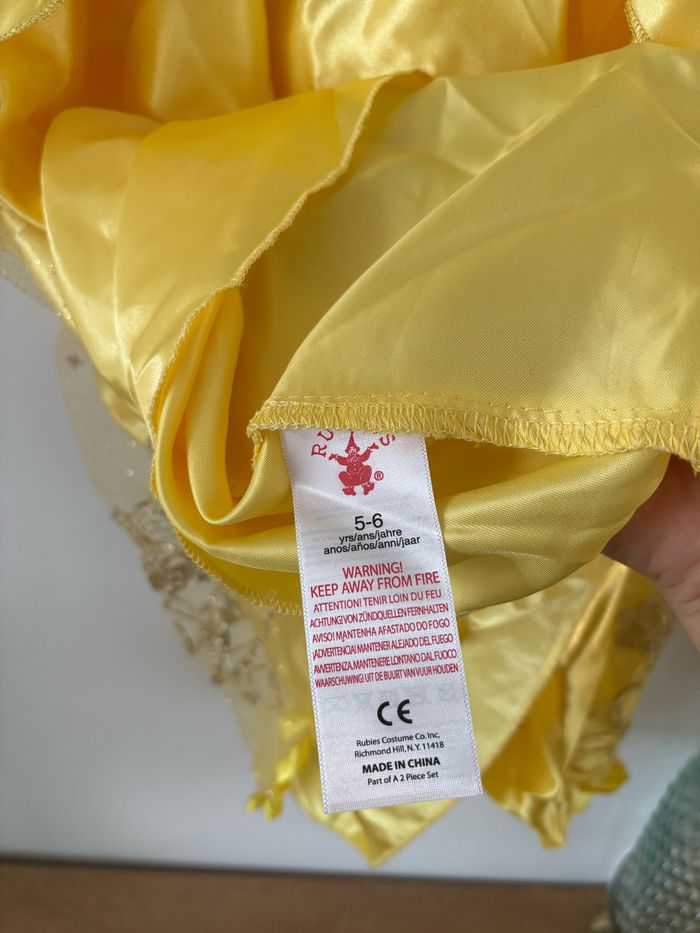 Déguisement princesse Disney  Belle 5/6 ans - photo numéro 9