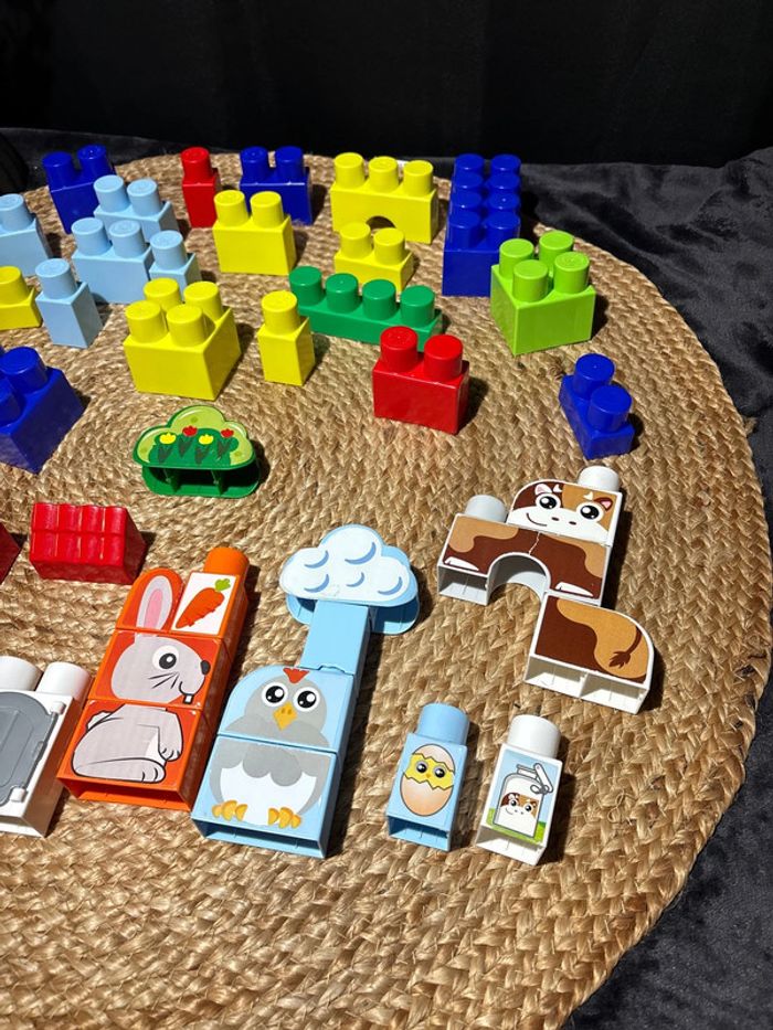 Abrick ecoiffier jeu de construction tracteur - photo numéro 4