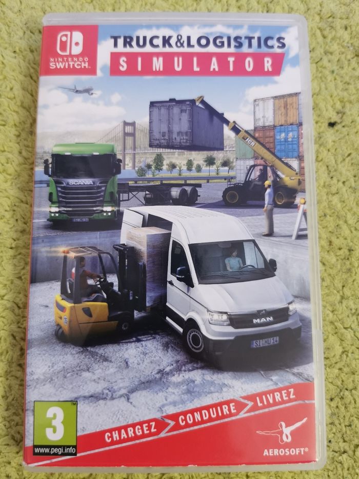 Jeu Switch Trucks and Logistics Simulator