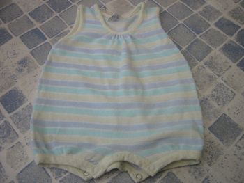 combinaison Petit Bateau taille 1 an