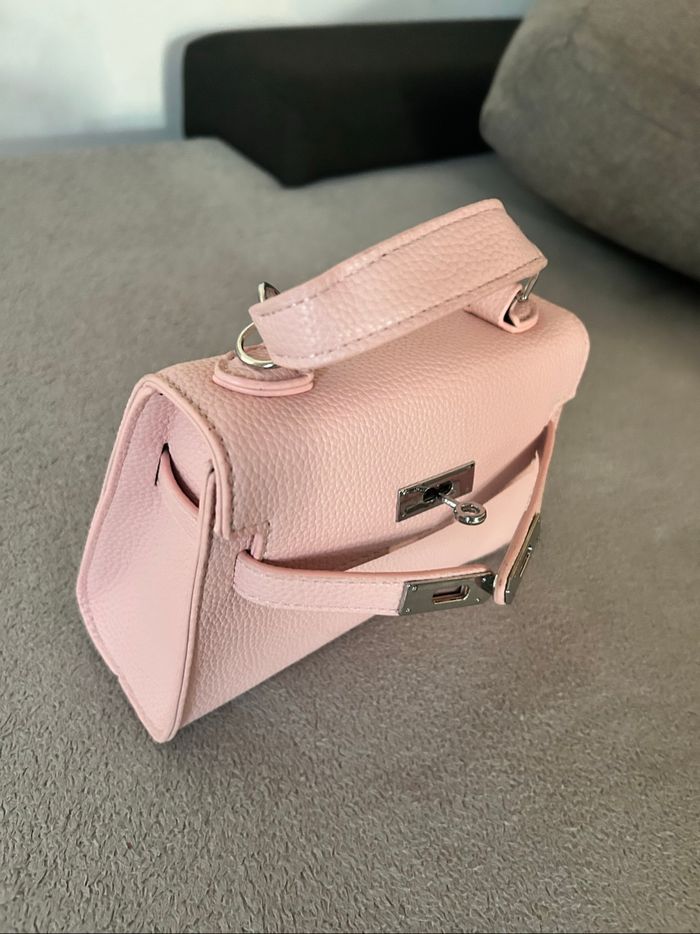 Sac à Main Style Élégant - Rose Poudré Neuf - photo numéro 3