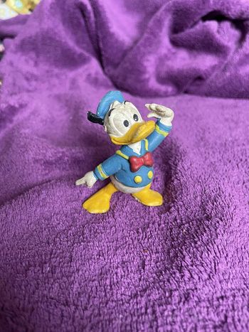 Donald Figurine Vintage Made in Hong Kong Disney
