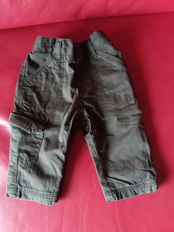 Pantalon toile épaisse et doublé