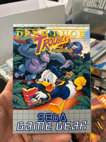 Deep Duck Trouble Donald Duck - SEGA Game Gear