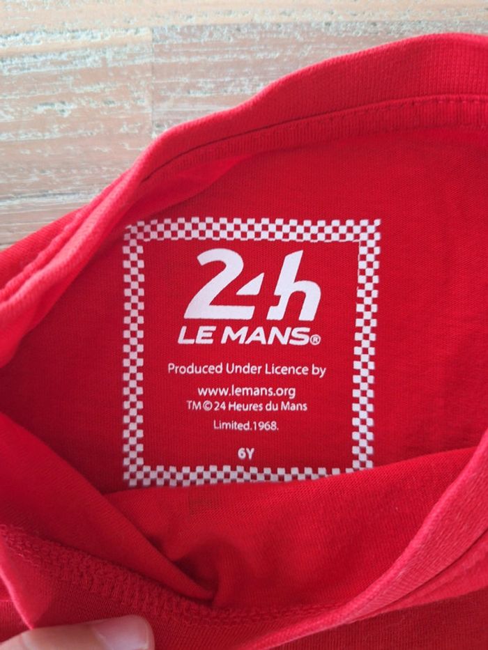 Tee shirt souvenir 24h du Mans 6 ans - photo numéro 2