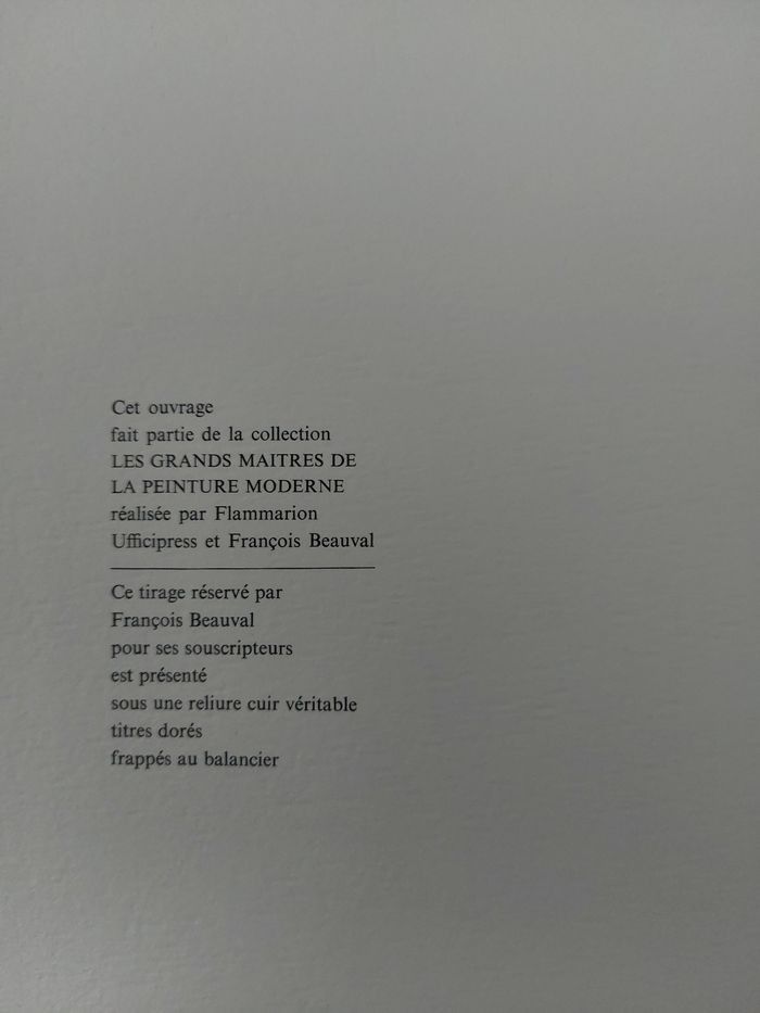 Collection Les Grands Maîtres de la Peinture Moderne - 12 volumes - photo numéro 3