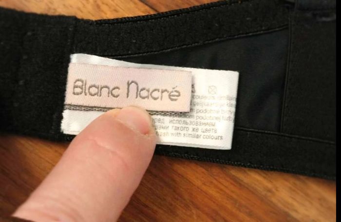 Soutien Gorge noir  -  100B  -  Blanc Nacré - photo numéro 17