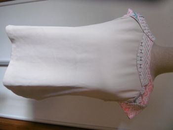 opullence  haut top fluide rose nude  T 36