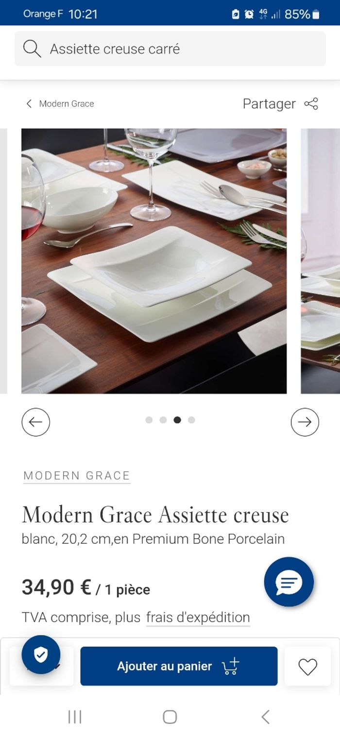 Assiettes en porcelaine - photo numéro 4