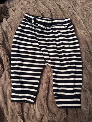 Sarouel vertbaudet 12m rayé