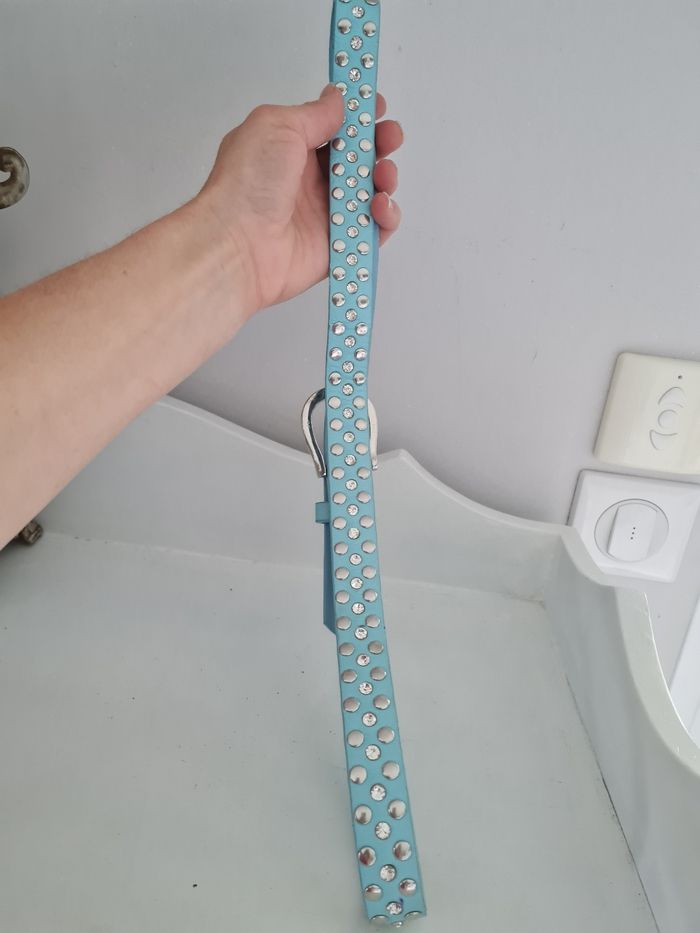 Superbe ceinture turquoise - photo numéro 5