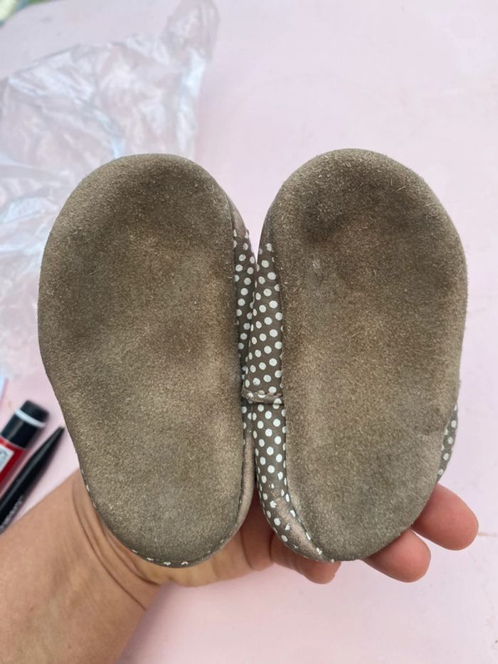 Chaussons chaussures cuir souple robeez - photo numéro 3