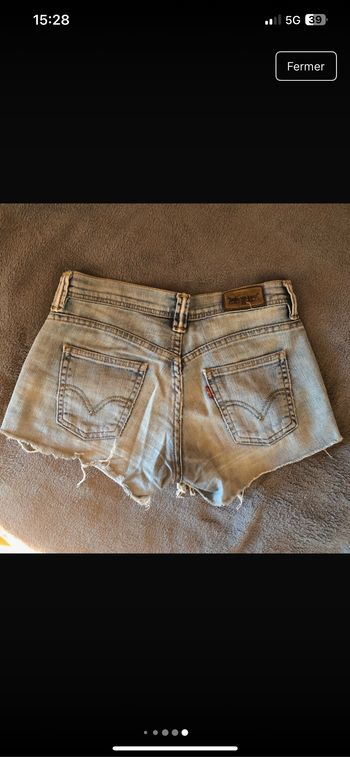 Short en jeans Levis